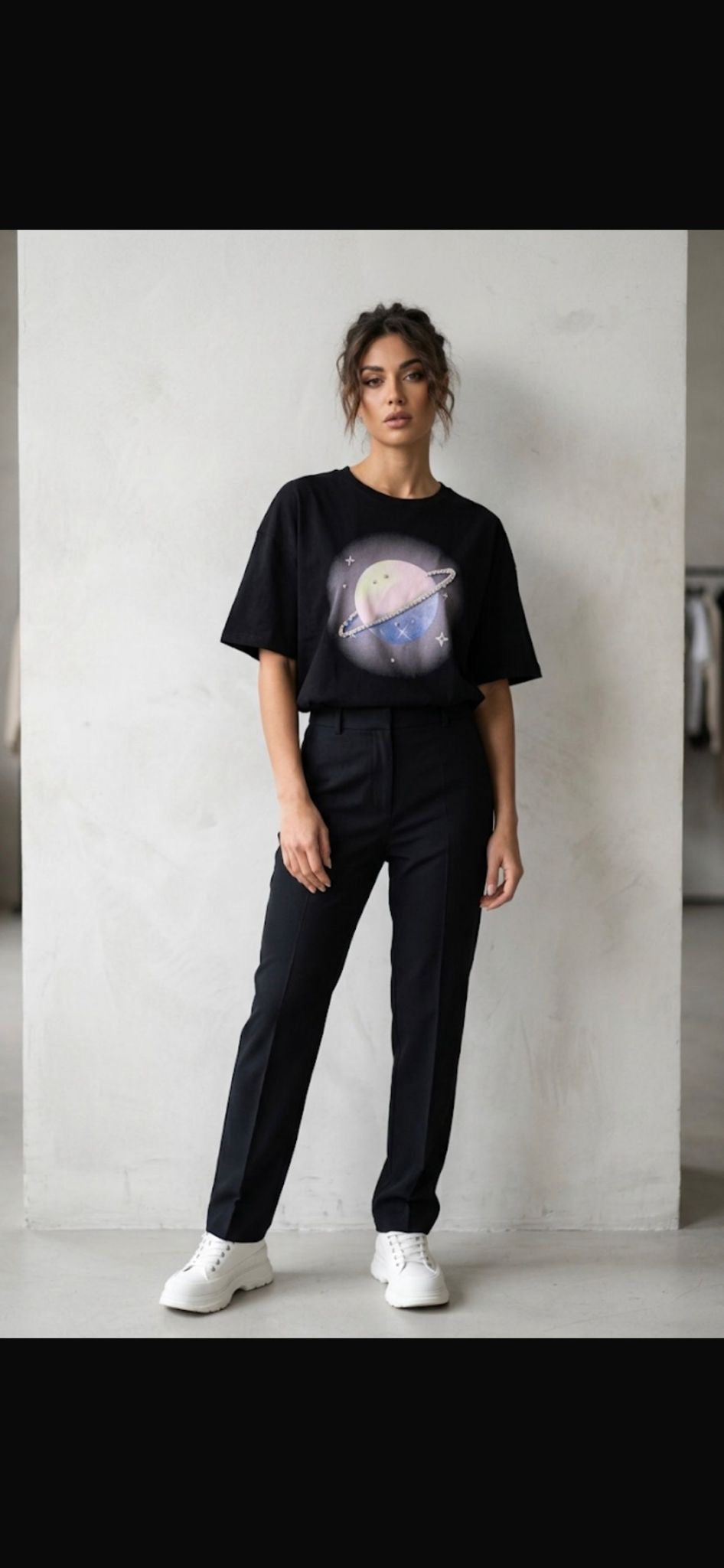 T-shirt Graphic Pianeta