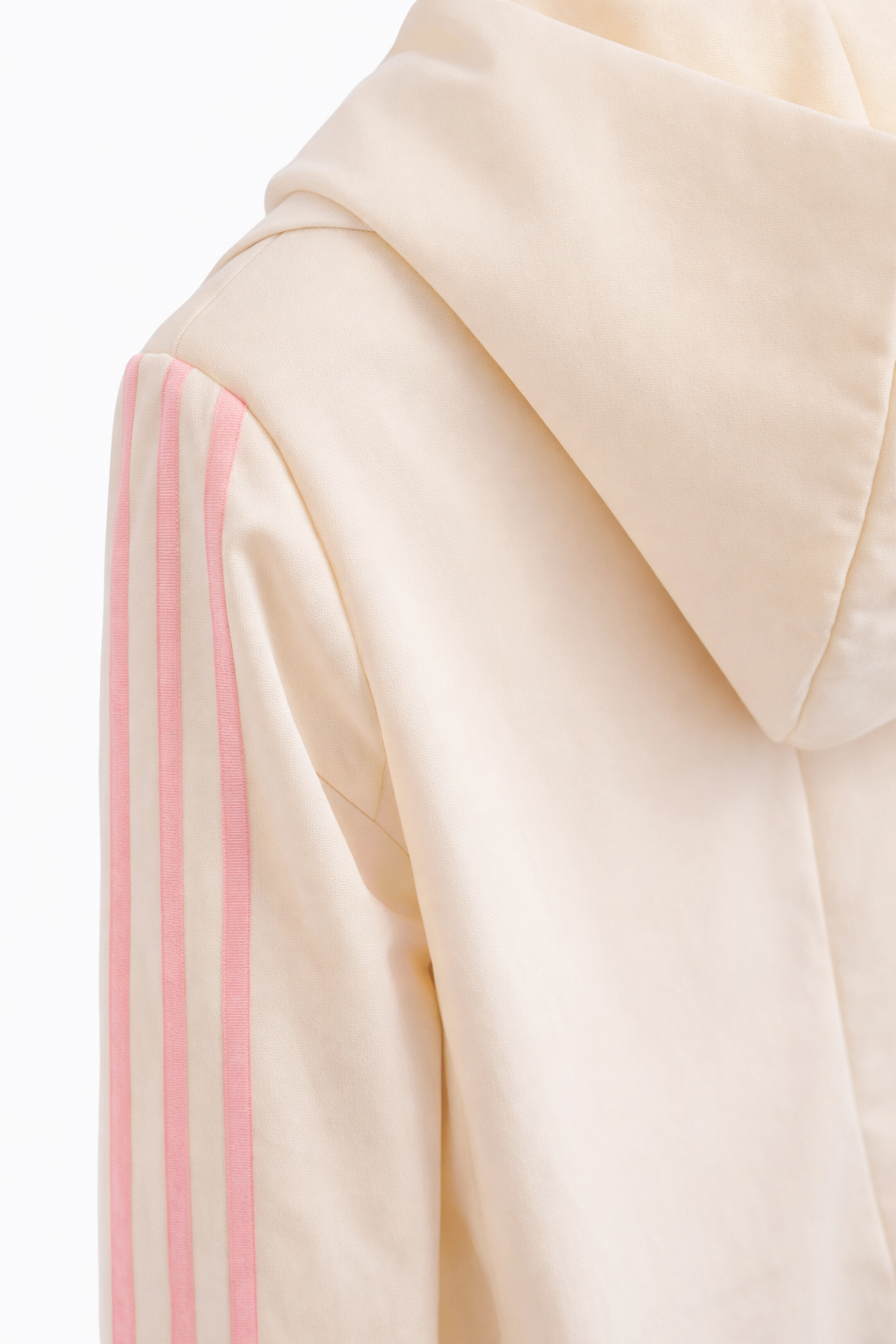 blazer donna beige con cappuccio elegante