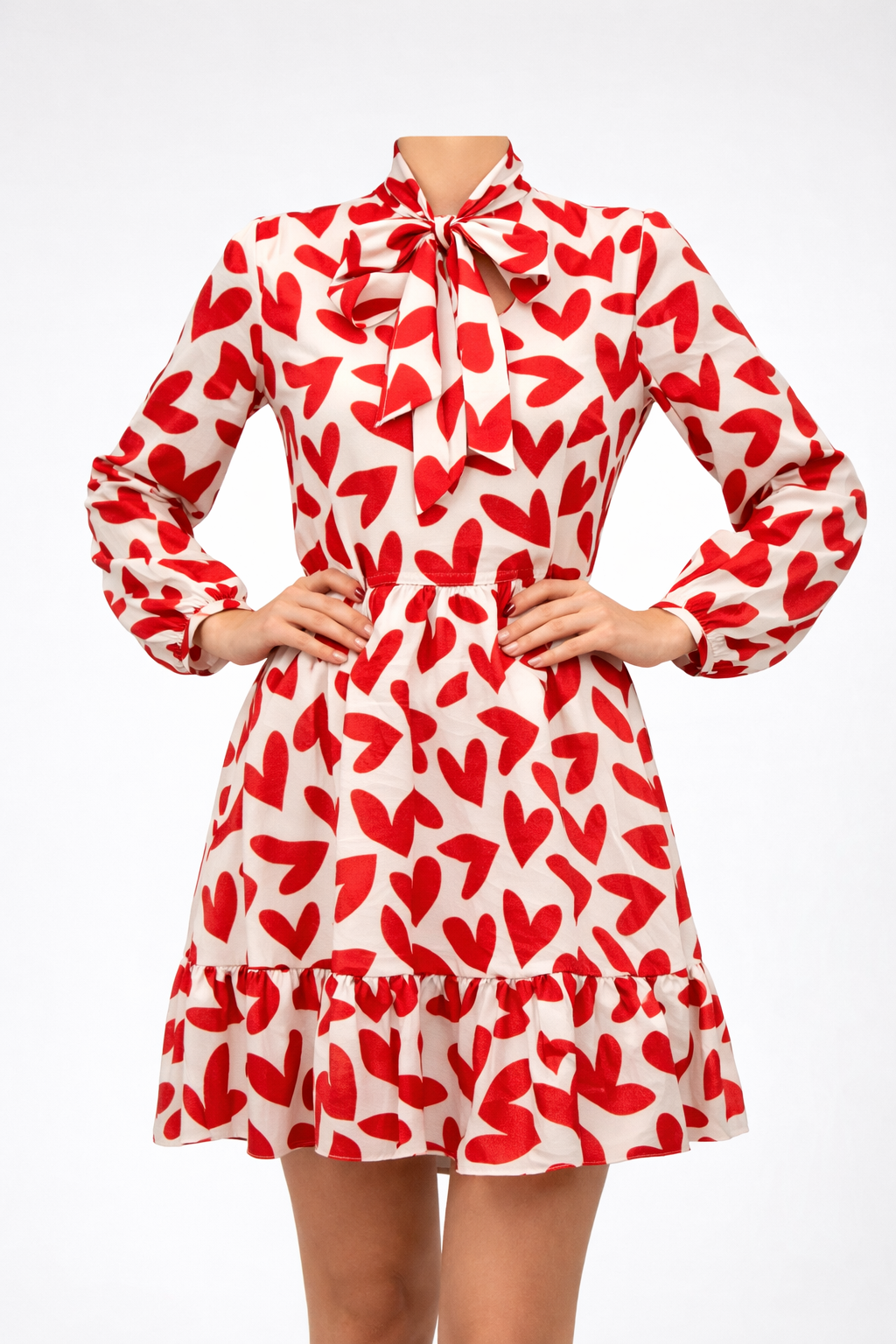 Abito fantasia cuori RINASCIMENTO