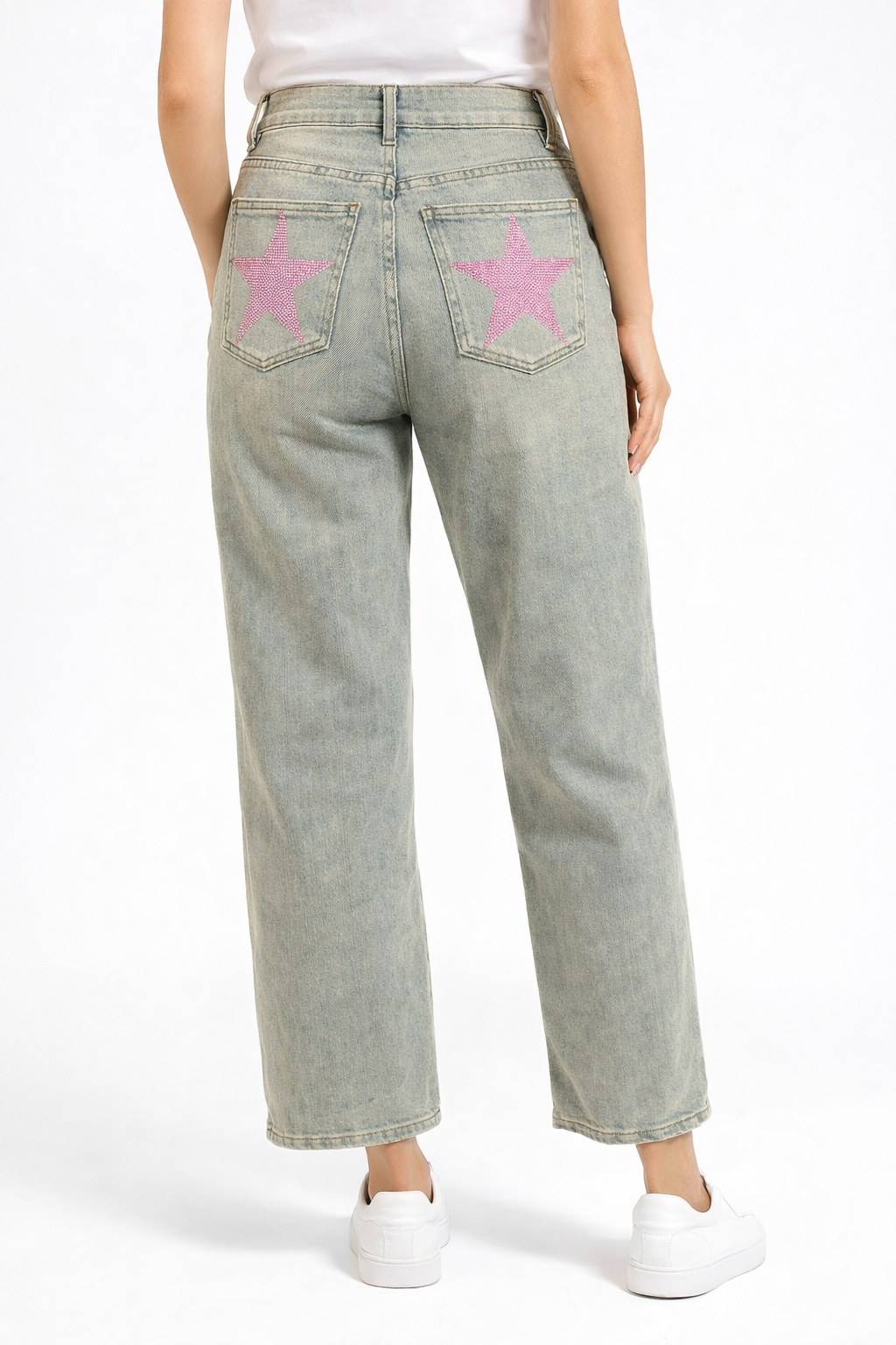 Jeans WIDE LEG Stella Strass